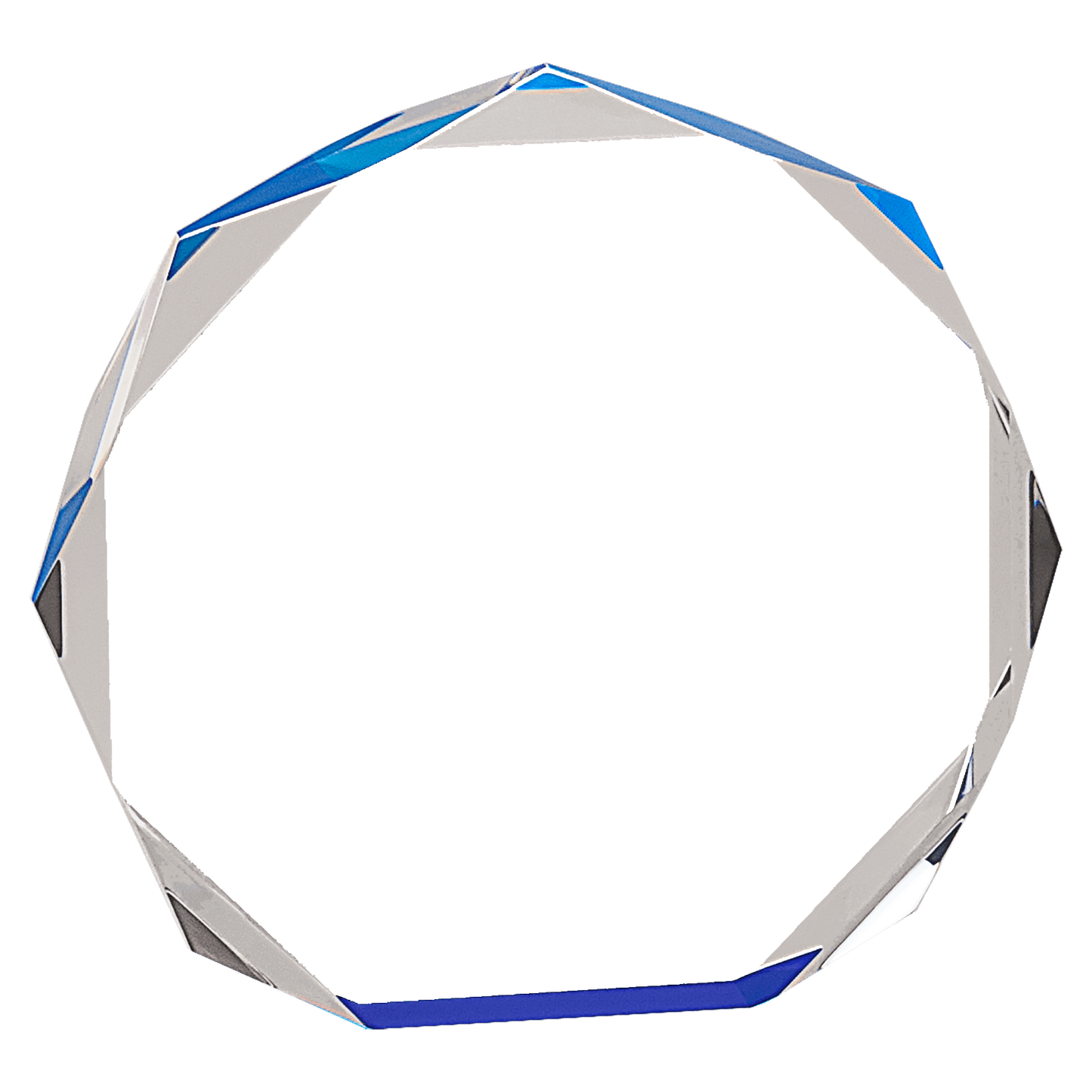Octagon Acrylic Award