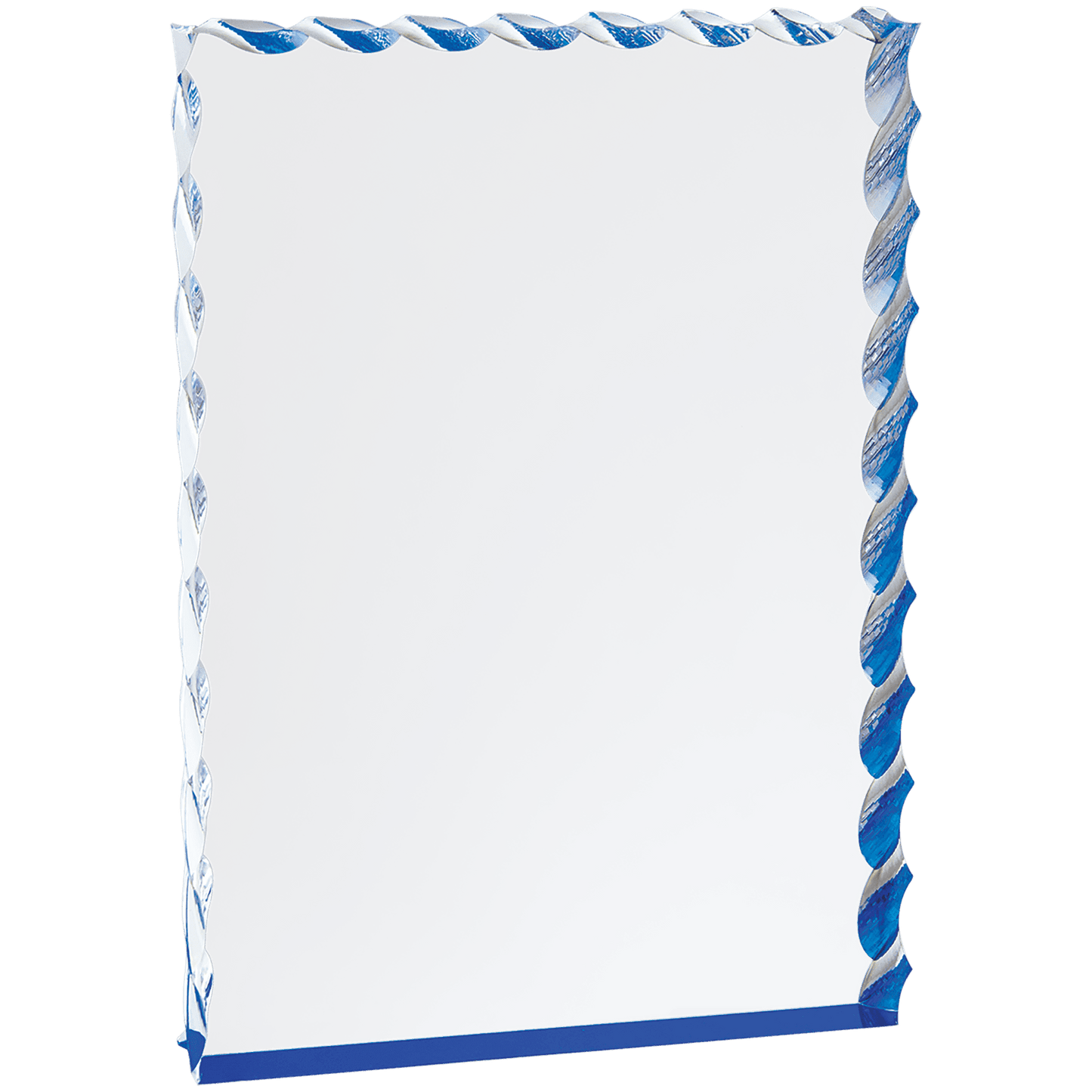 Rectangle Wave Acrylic Award