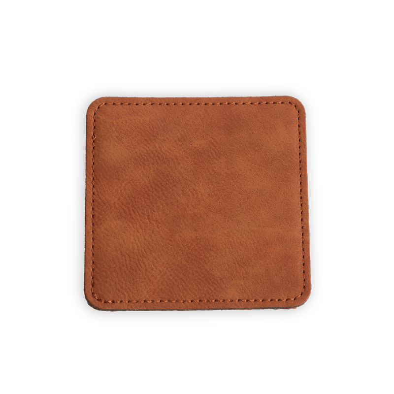 Leather Engraved Coaster (set of 6)