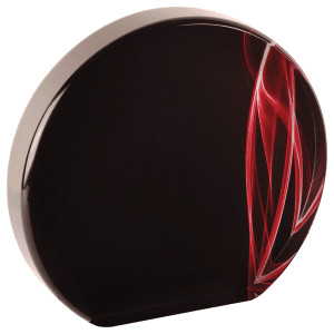 Round Vapor Acrylic Award