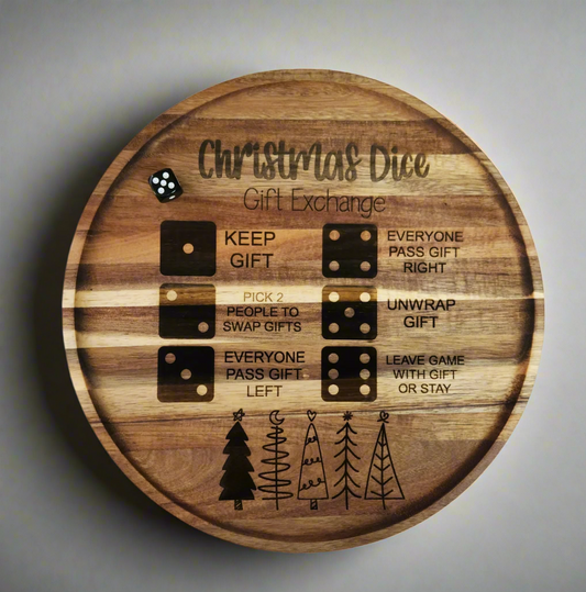 Christmas Dice Gift Exchange