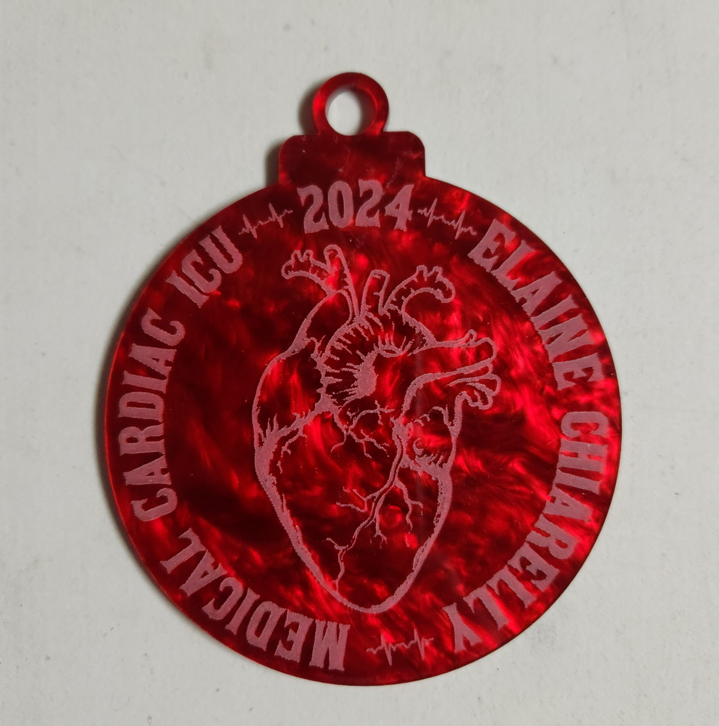 NT7 Heart Ornament- Personalized