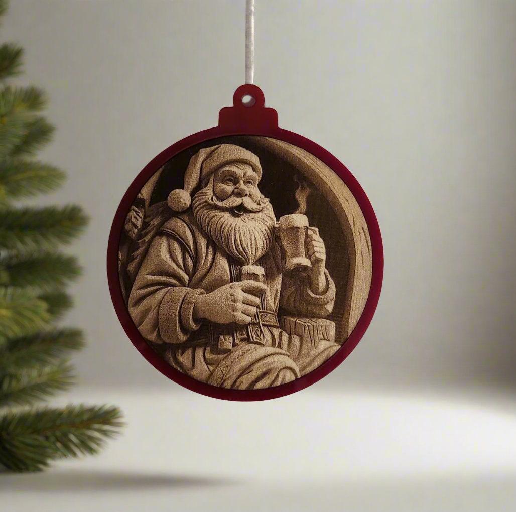 Mr. and Mrs. Clause-Ornament